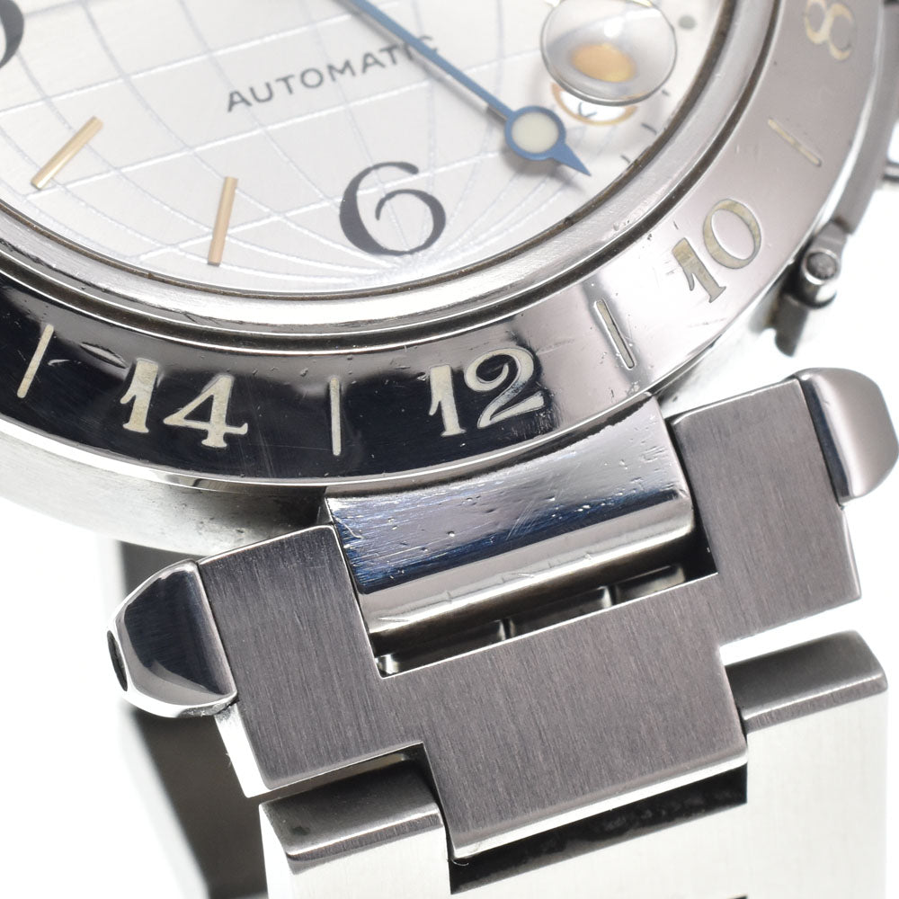 CARTIER Pasha C Meridian GMT Date Silver Dial Automatic Unisex
 Watch O#151169