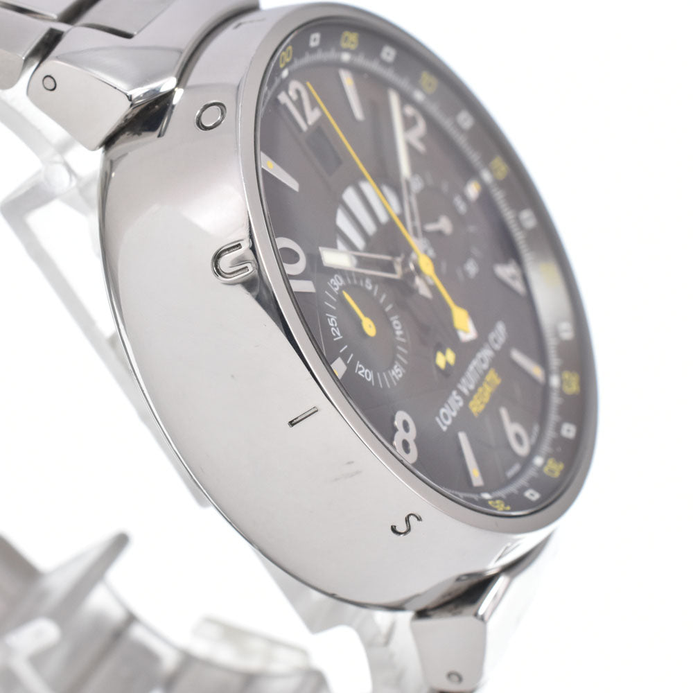 LOUIS VUITTON Tambour Cregatta Louis Vuitton Cup Q1021 Brown Dial Automatic Men's
 Watch O#151171