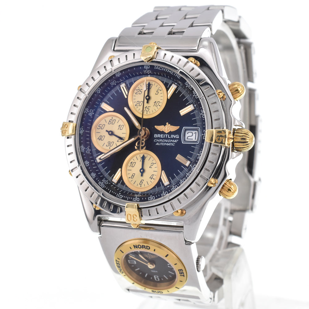 BREITLING Chronomat Bikoro B13050.1 UTC module black Dial Automatic Men's
 Watch N#151174
