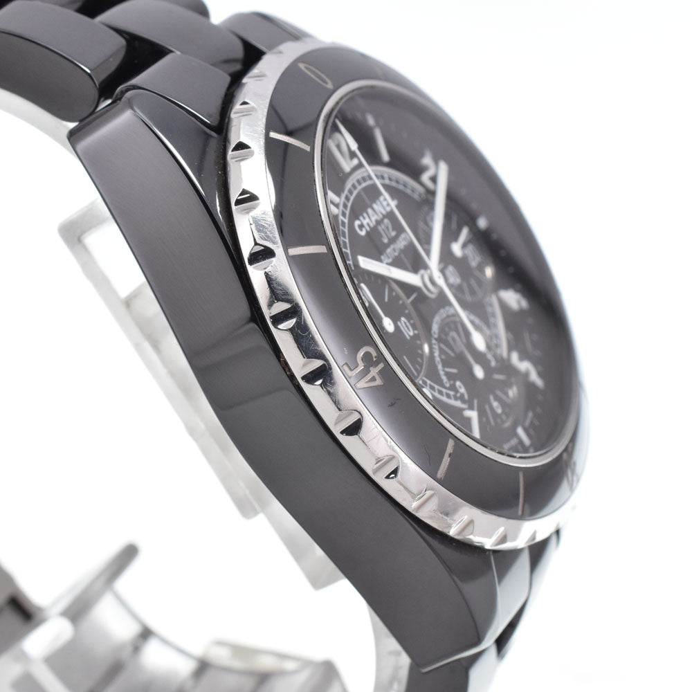 CHANEL J12 H0940 Chronograph Date black Dial Automatic Men's
 Watch N#151176