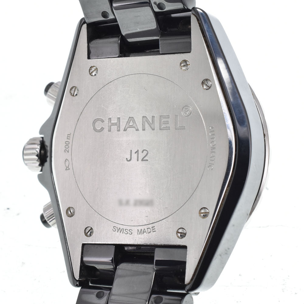 CHANEL J12 H0940 Chronograph Date black Dial Automatic Men's
 Watch N#151176
