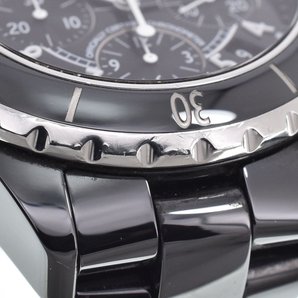 CHANEL J12 H0940 Chronograph Date black Dial Automatic Men's
 Watch N#151176