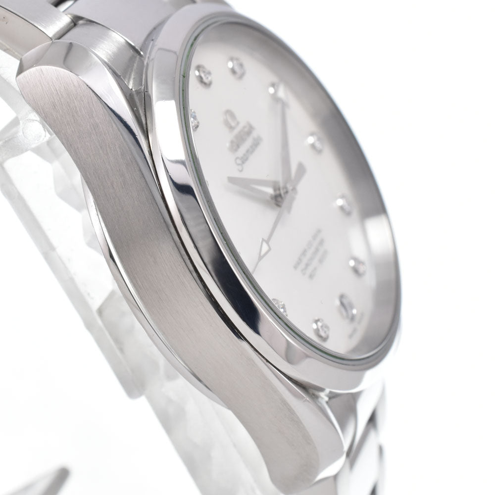 OMEGA Seamaster Aqua Terra Master Co-Axial 231.10.39.21.55.002 11P Diamond White shell Dial Automatic Unisex
 Watch N#151180