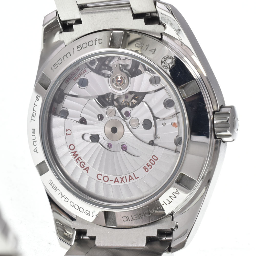 OMEGA Seamaster Aqua Terra Master Co-Axial 231.10.39.21.55.002 11P Diamond White shell Dial Automatic Unisex
 Watch N#151180