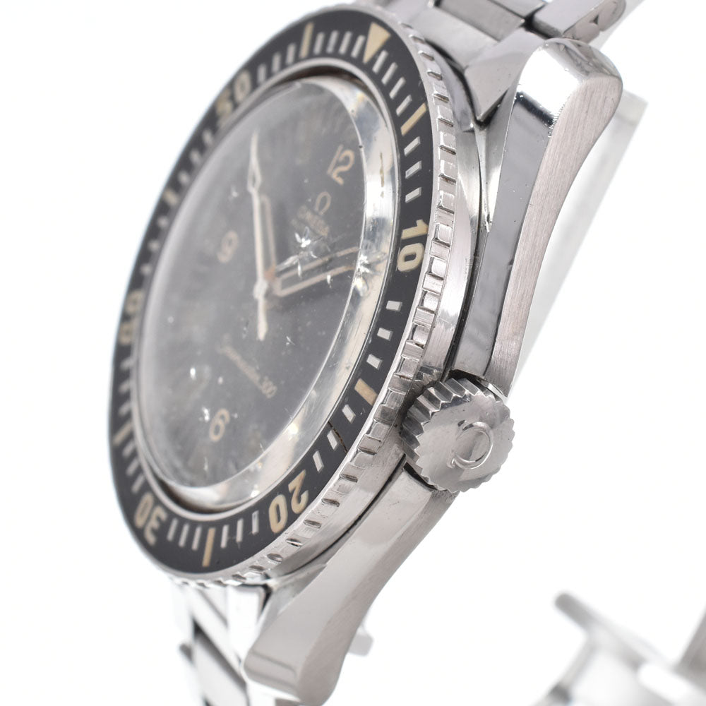 OMEGA Seamaster 300 166.024 vintage Cal.552 Caterpillar Bracelet black Dial Automatic Men's
 Watch Z#151182
