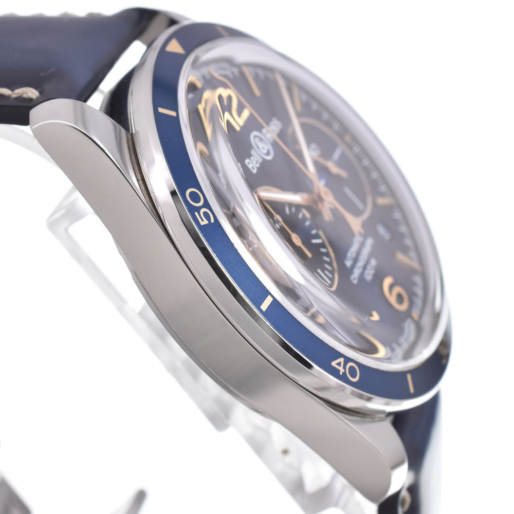 with paper Bell＆Ross Vintage AERONAVALE BRV2-94 blue Dial Automatic Men's
 Watch M#151184