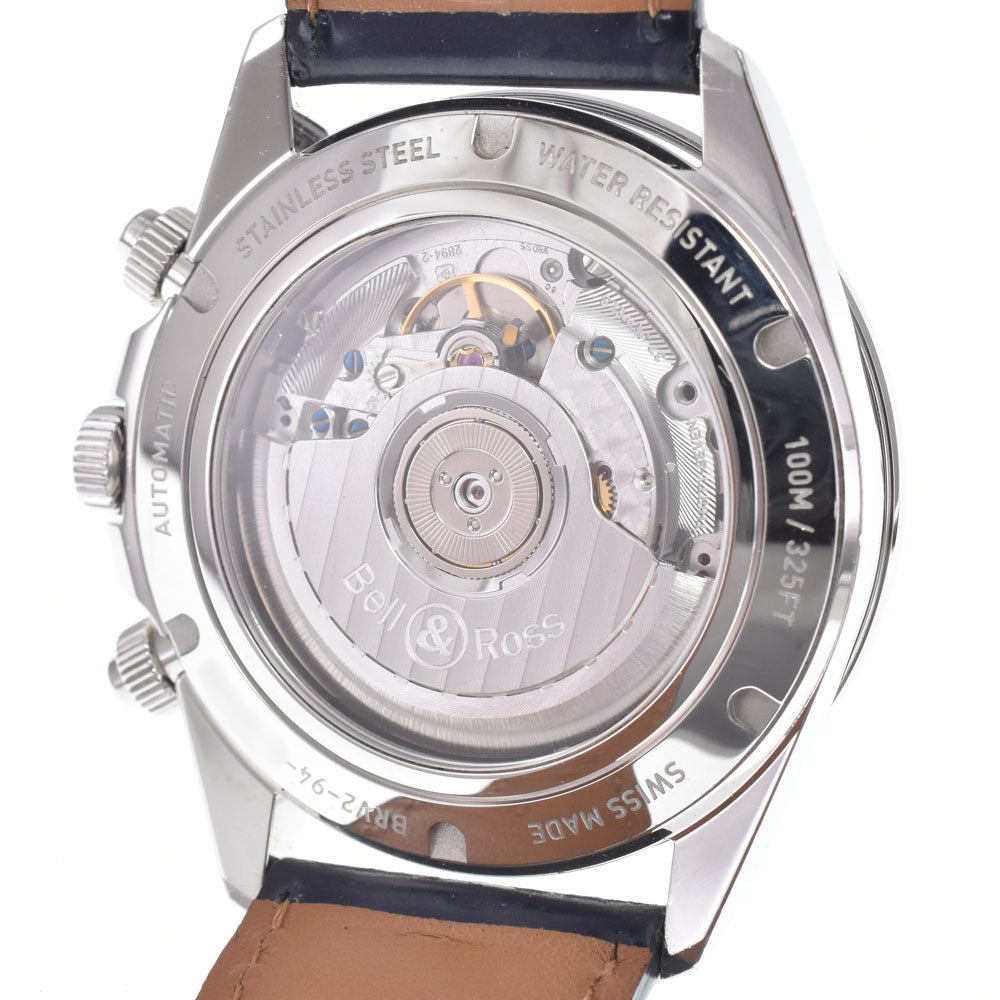 with paper Bell＆Ross Vintage AERONAVALE BRV2-94 blue Dial Automatic Men's
 Watch M#151184