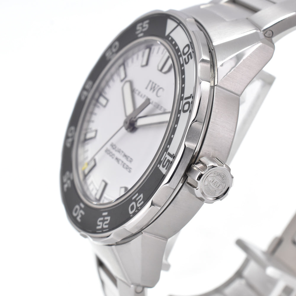 with paper IWC SCHAFFHAUSEN Aquatimer Automatic 2000 IW356809 white Dial Automatic Men's
 Watch N#151190