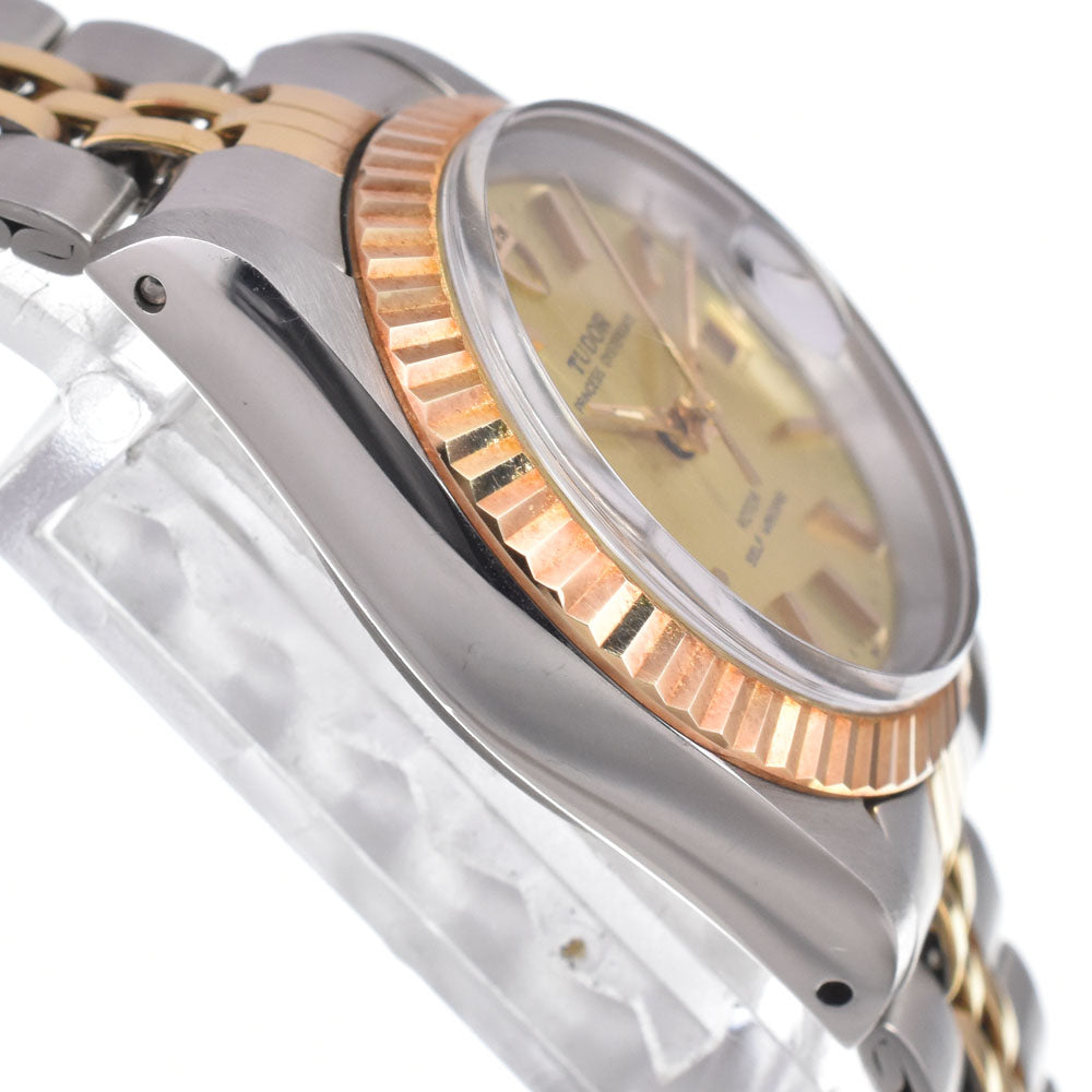 with paper TUDOR Princess Oyster Date 92413 Date gold Dial Automatic Ladies
 Watch N#151192