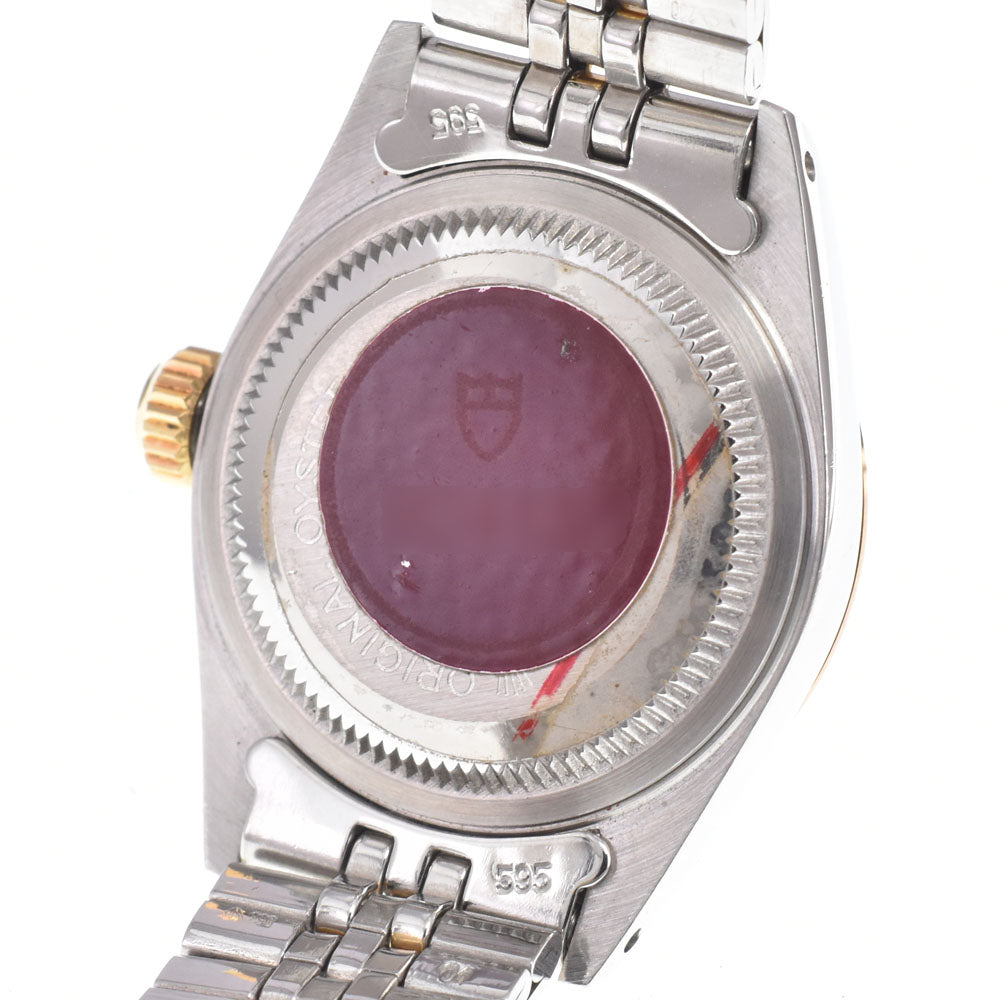 with paper TUDOR Princess Oyster Date 92413 Date gold Dial Automatic Ladies
 Watch N#151192