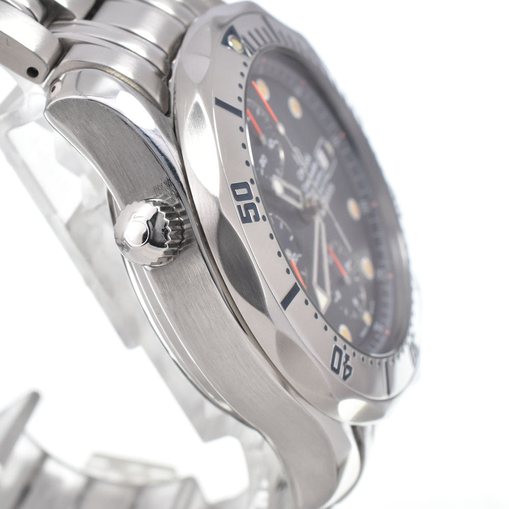 with paper OMEGA Seamaster 300M 2598.80 Chronograph Date blue Dial Automatic Men's
 Watch M#151193