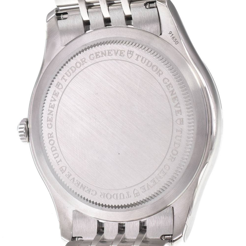 with paper TUDOR 91650-0005 Date white Dial Automatic Men's
 Watch M#151195