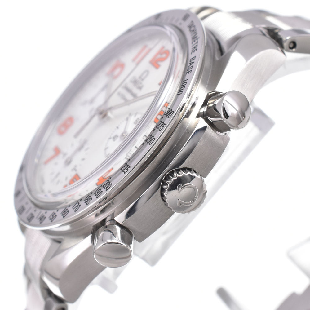 with paper OMEGA Speedmaster 3534.78.00 white shell/orange Dial Automatic Ladies
 Watch M#151198