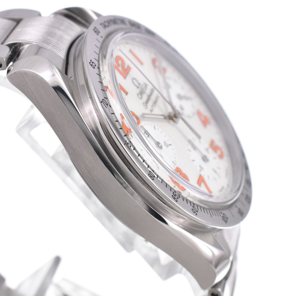 with paper OMEGA Speedmaster 3534.78.00 white shell/orange Dial Automatic Ladies
 Watch M#151198