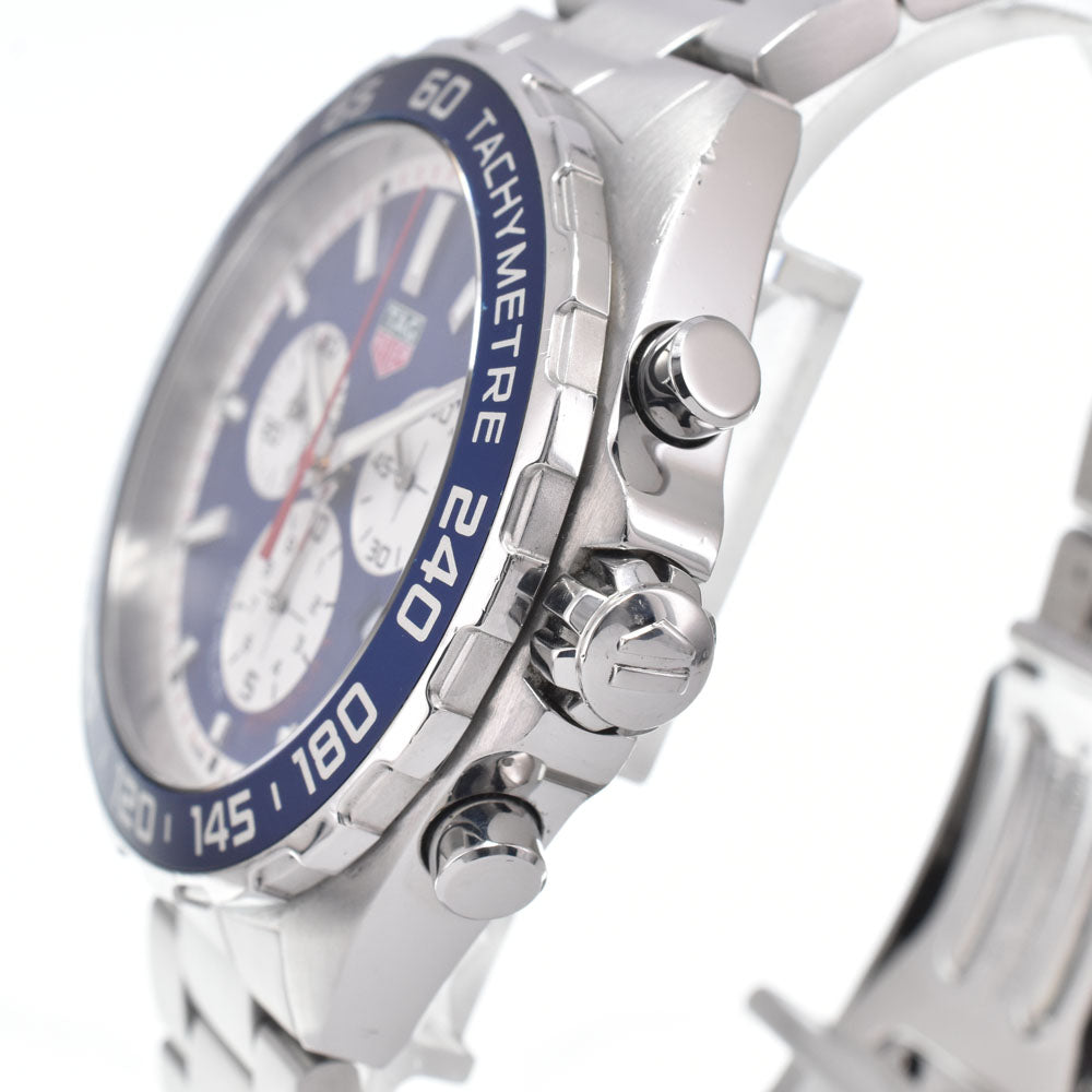 with paper TAG HEUER Formula 1 CAZ1018.BA0842 Chronograph Date blue Dial Quartz Men's
 Watch N#151200
