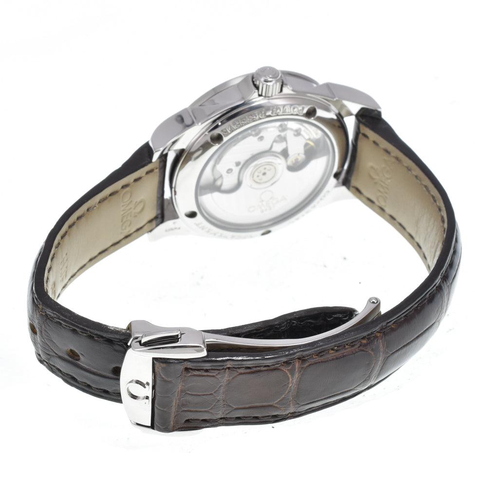 with paper OMEGA De Ville Coaxial 4863.31.32 Silver Dial Automatic Men's
 Watch N#151202