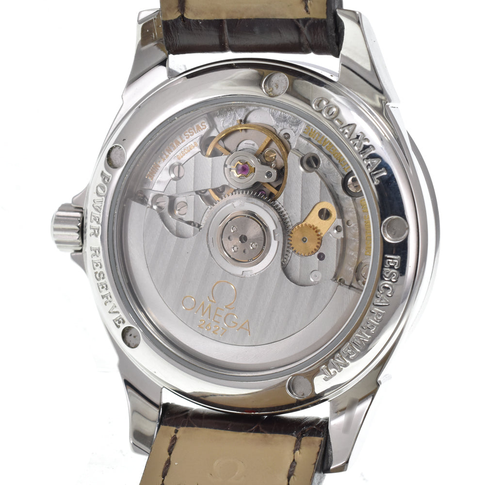 with paper OMEGA De Ville Coaxial 4863.31.32 Silver Dial Automatic Men's
 Watch N#151202