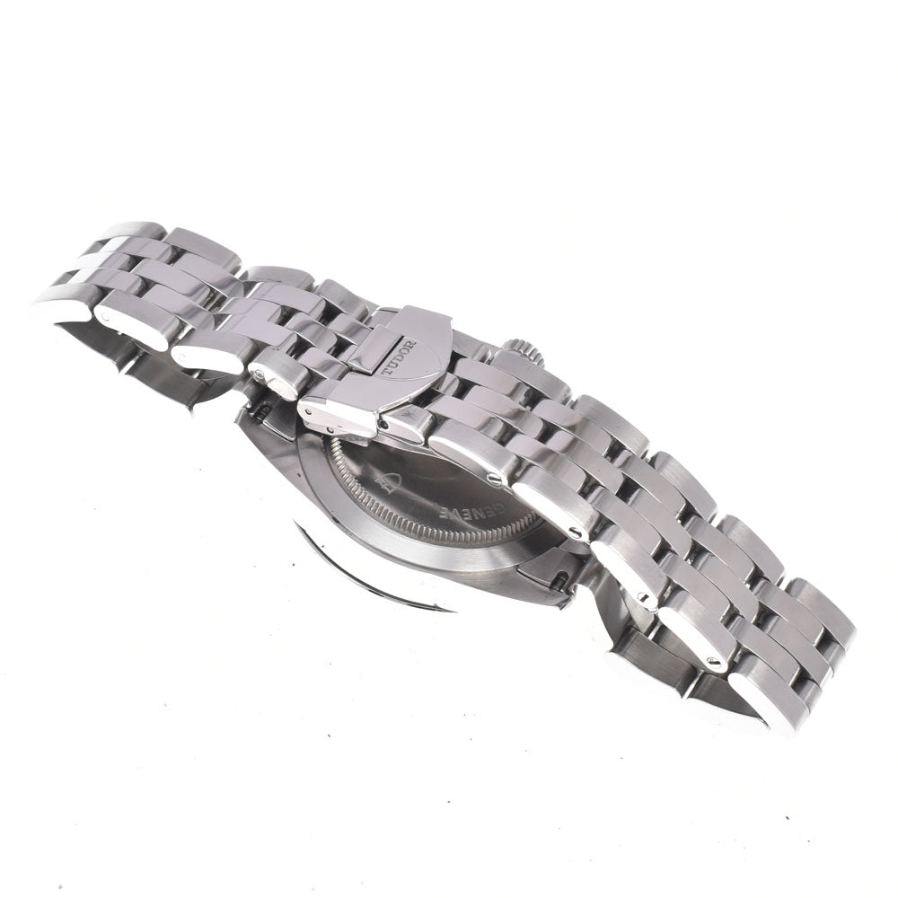 with paper TUDOR Grammar Date 55000 10P diamond black Dial Automatic Men's
 Watch N#151203
