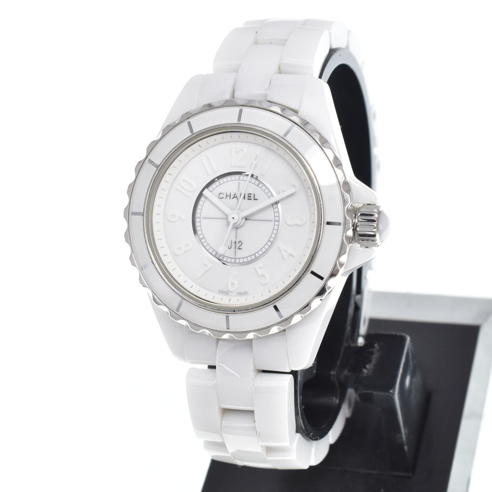 CHANEL J12 H3705 white Dial Quartz Ladies
 Watch N#151204
