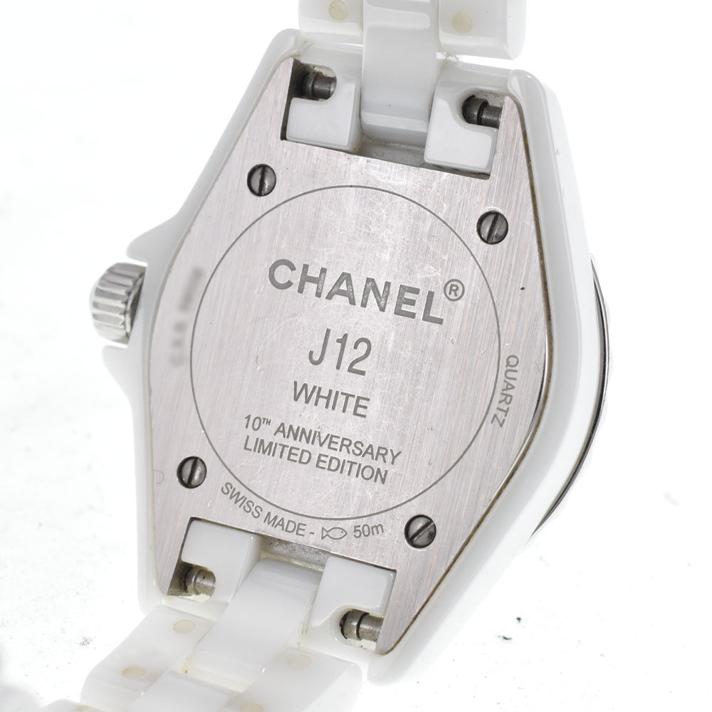 CHANEL J12 H3705 white Dial Quartz Ladies
 Watch N#151204