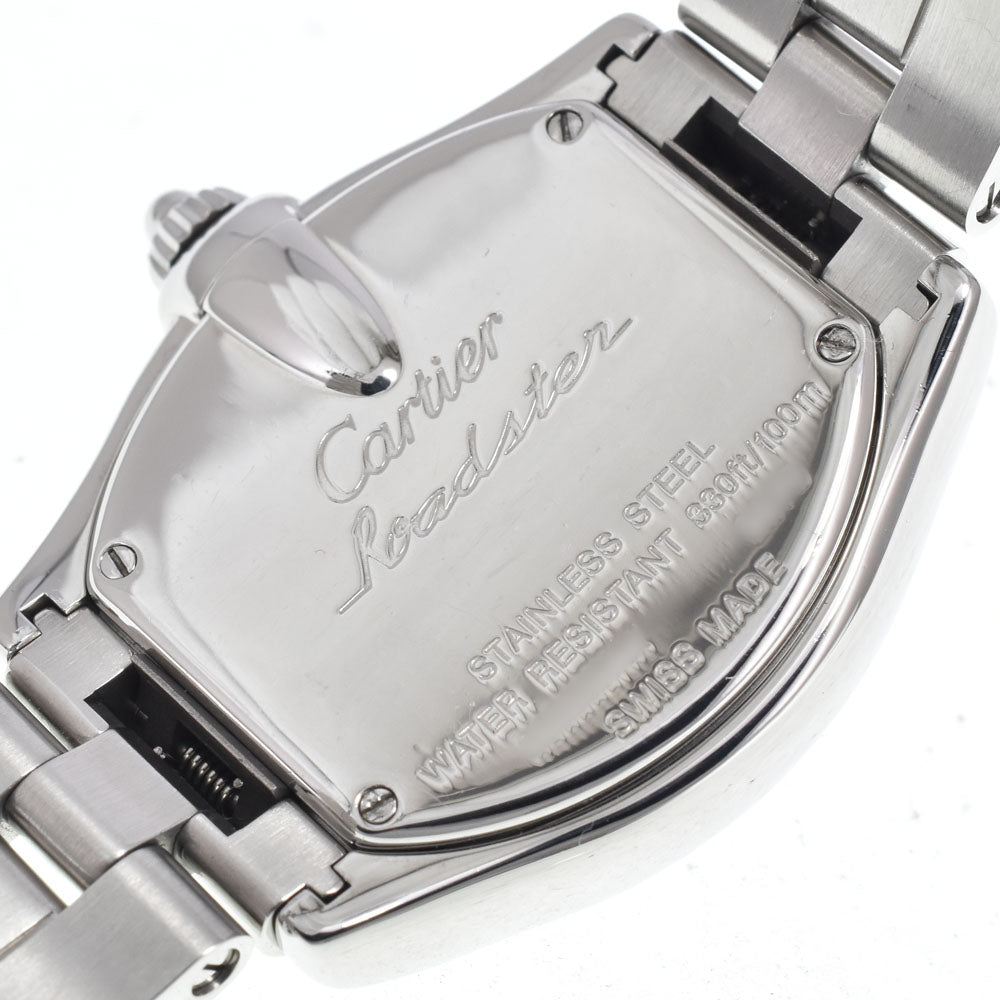 with paper CARTIER Roadster SM W62016V3 Silver Dial Quartz Ladies
 Watch N#151208