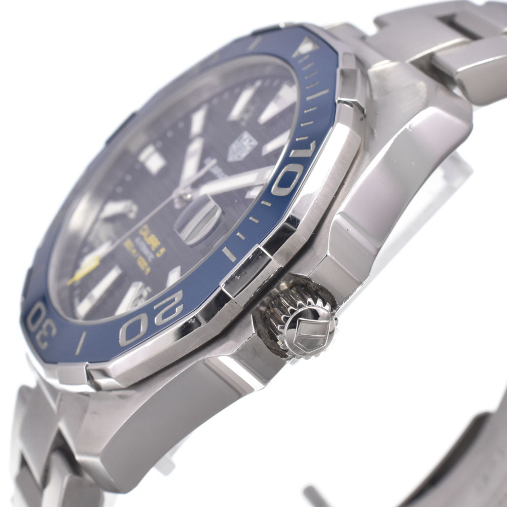 with paper TAG HEUER Aquaracer 300m Caliber 5 WAY201B.BA0927 Date blue Dial Automatic Men's
 Watch O#151209