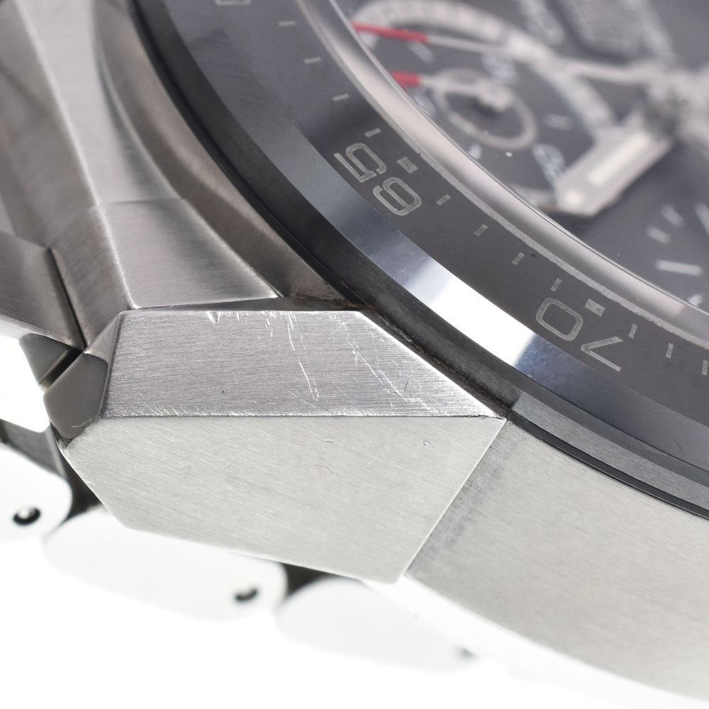 with paper TAG HEUER Carrera CAR201W.BA0714 Chronograph Date gray Dial Automatic Men's
 Watch O#151210