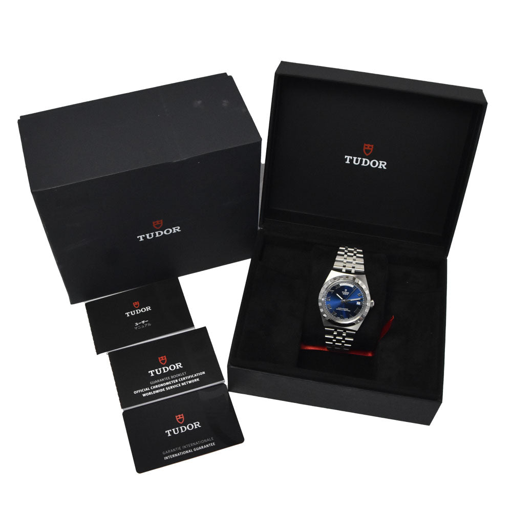 with paper TUDOR Royal 2840D1A0-0002 blue Dial Automatic Unisex
 Watch M#151213