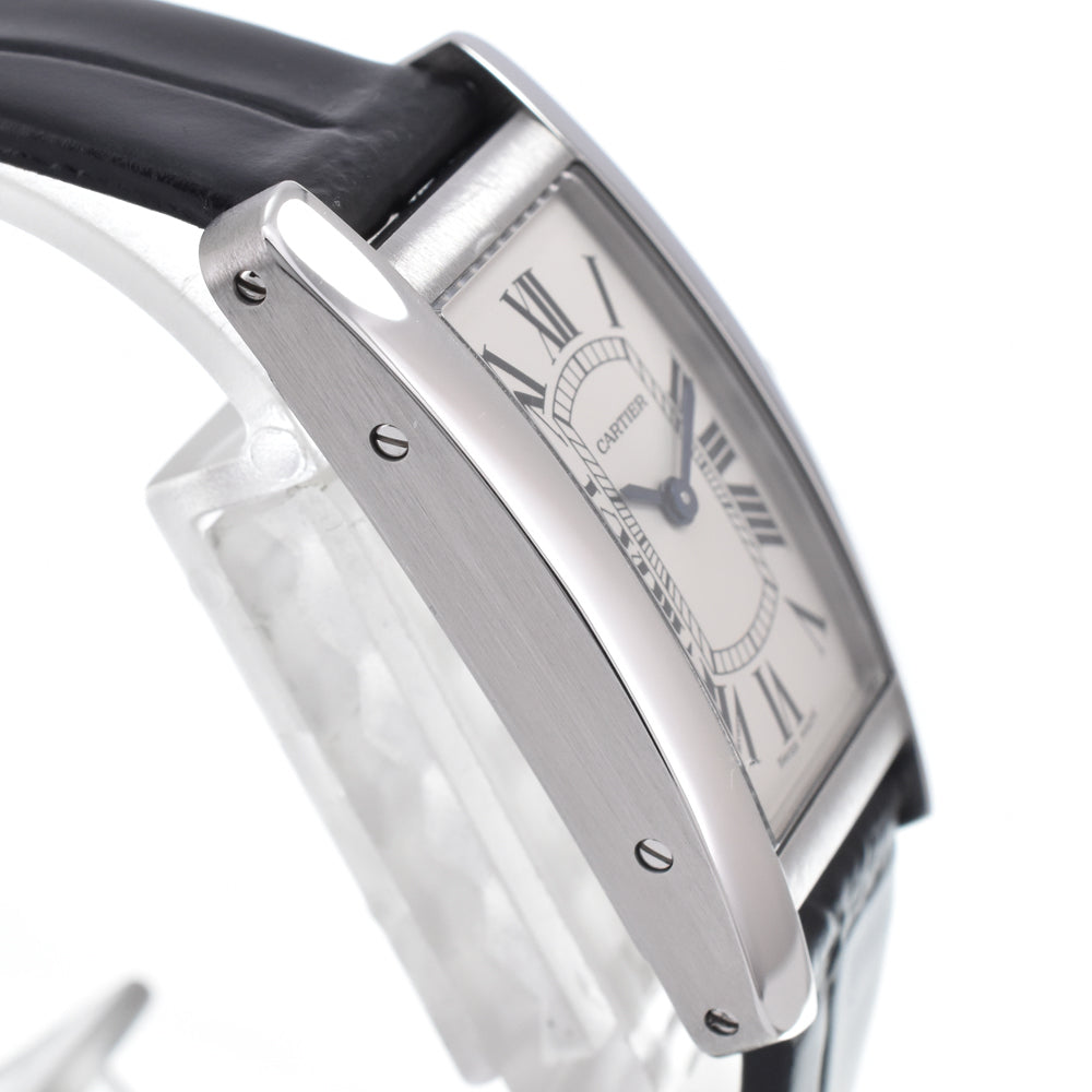 with paper CARTIER Tank American SM WSTA0016 Silver Dial Quartz Ladies
 Watch M#151217