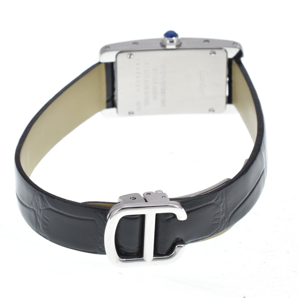 with paper CARTIER Tank American SM WSTA0016 Silver Dial Quartz Ladies
 Watch M#151217