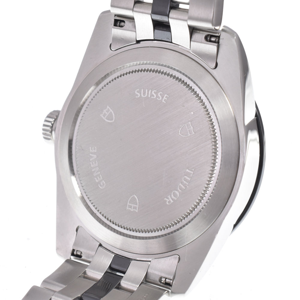 with paper TUDOR Glamour 56000 10P diamond black Dial Automatic Men's
 Watch N#151218