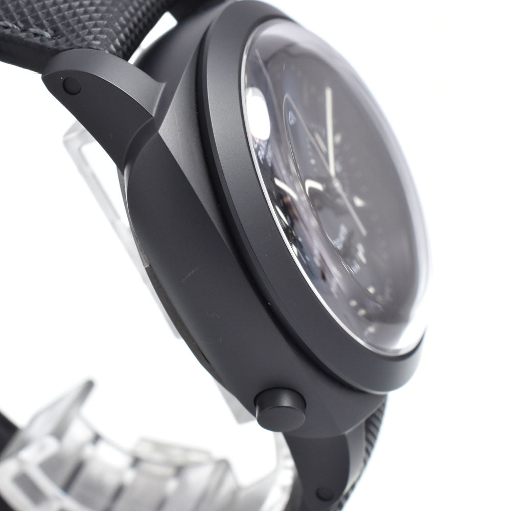 with paper PANERAI Luminor Chrono Monopulsante PAM01135 8 days GMT blue Dial Hand Winding Men's
 Watch N#151227