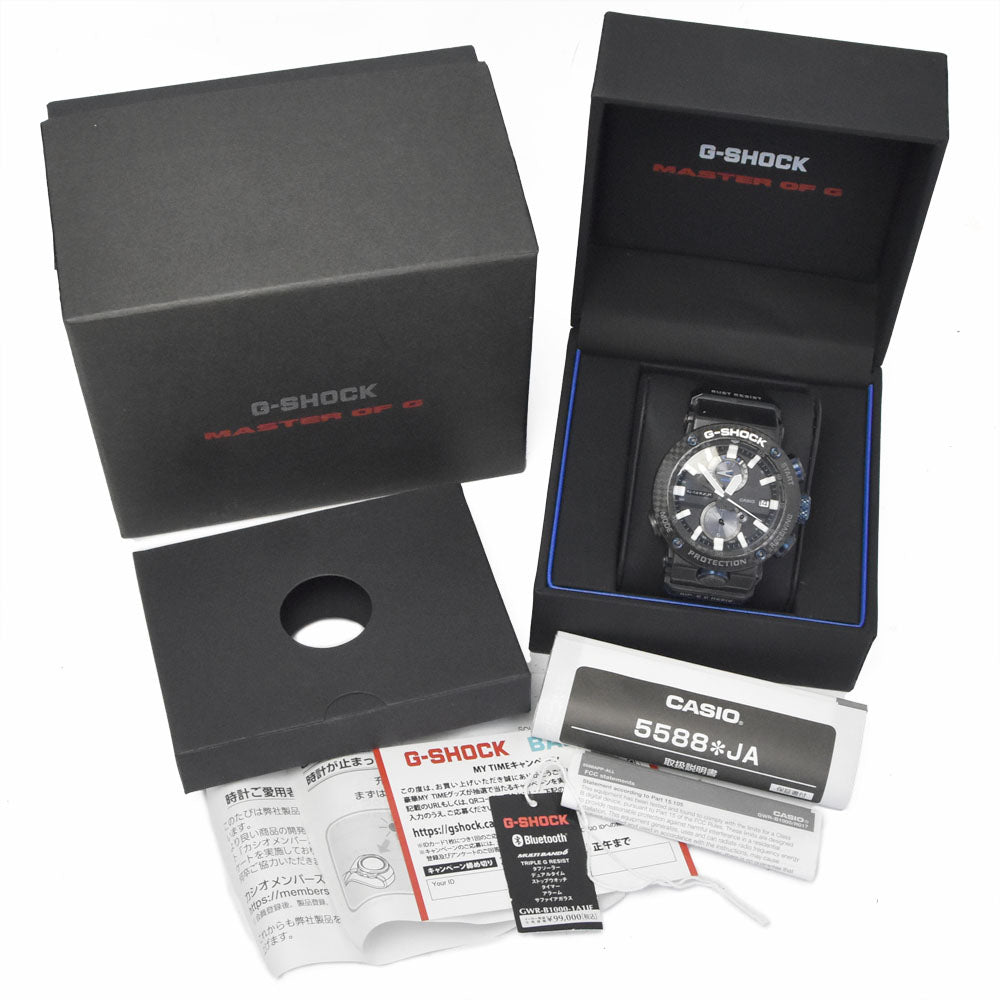 CASIO G-SHOCK Gravity Master GWR-B1000-1A1JF black Dial Radio Sync Solar Men's
 Watch M#151235