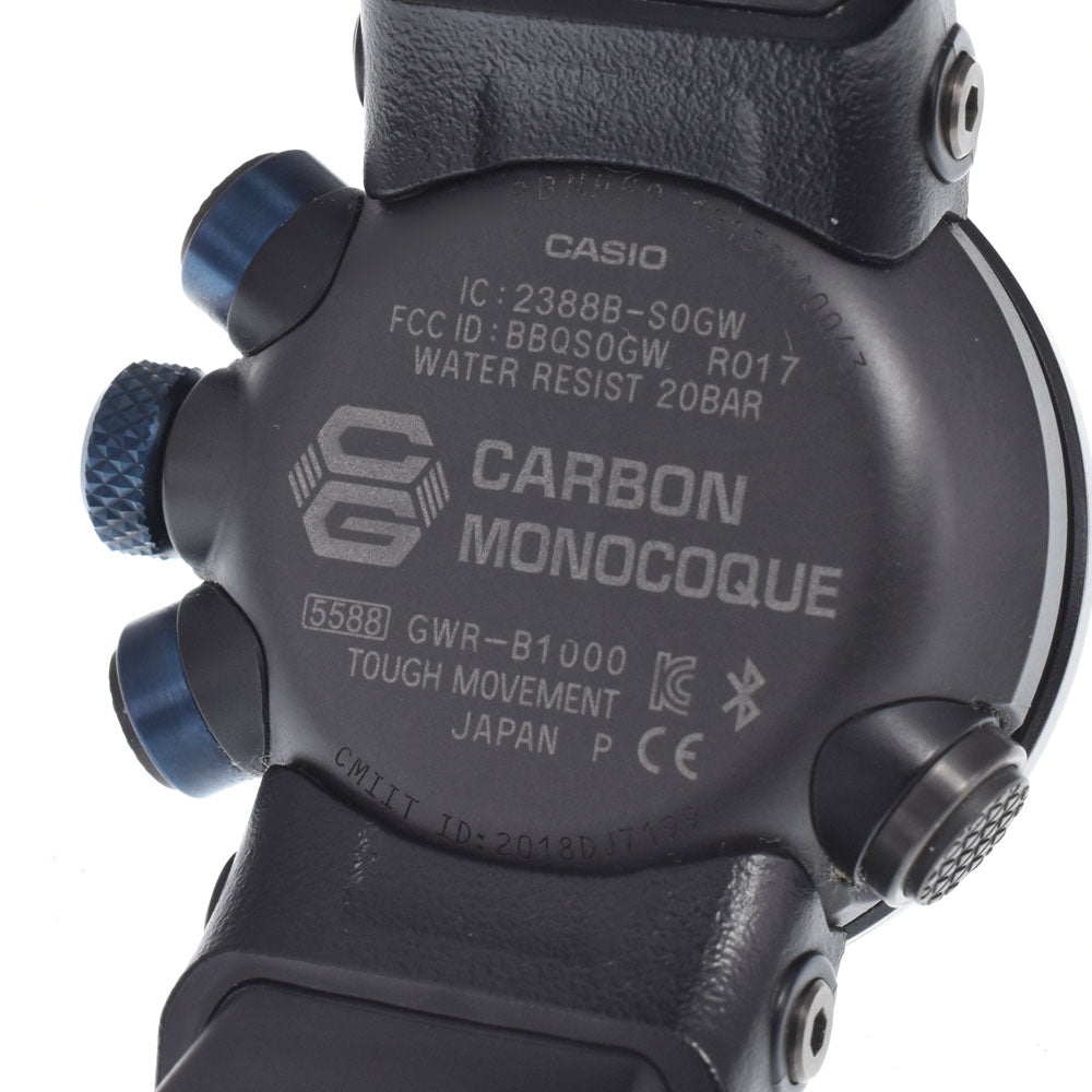 CASIO G-SHOCK Gravity Master GWR-B1000-1A1JF black Dial Radio Sync Solar Men's
 Watch M#151235