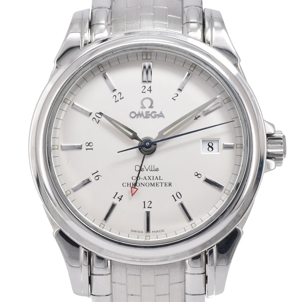 with paper OMEGA De Ville Prestige Coaxial 4533.31 Silver Dial Automatic Men's
 Watch N#151241