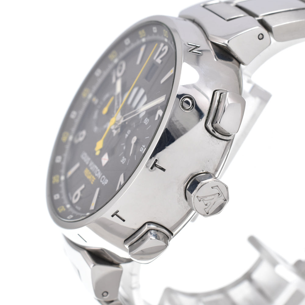 LOUIS VUITTON Tambour Cregatta Louis Vuitton Cup Q1021 Chronograph Brown Dial Automatic Men's
 Watch O#151244
