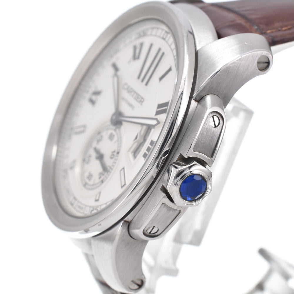 CARTIER Calibur de Cartier W7100037 Small second date Silver Dial Automatic Men's
 Watch N#151249