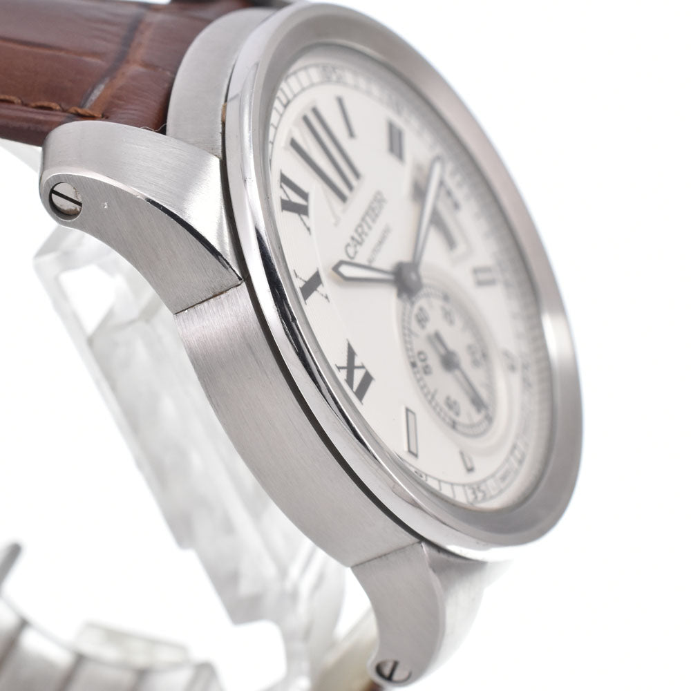 CARTIER Calibur de Cartier W7100037 Small second date Silver Dial Automatic Men's
 Watch N#151249