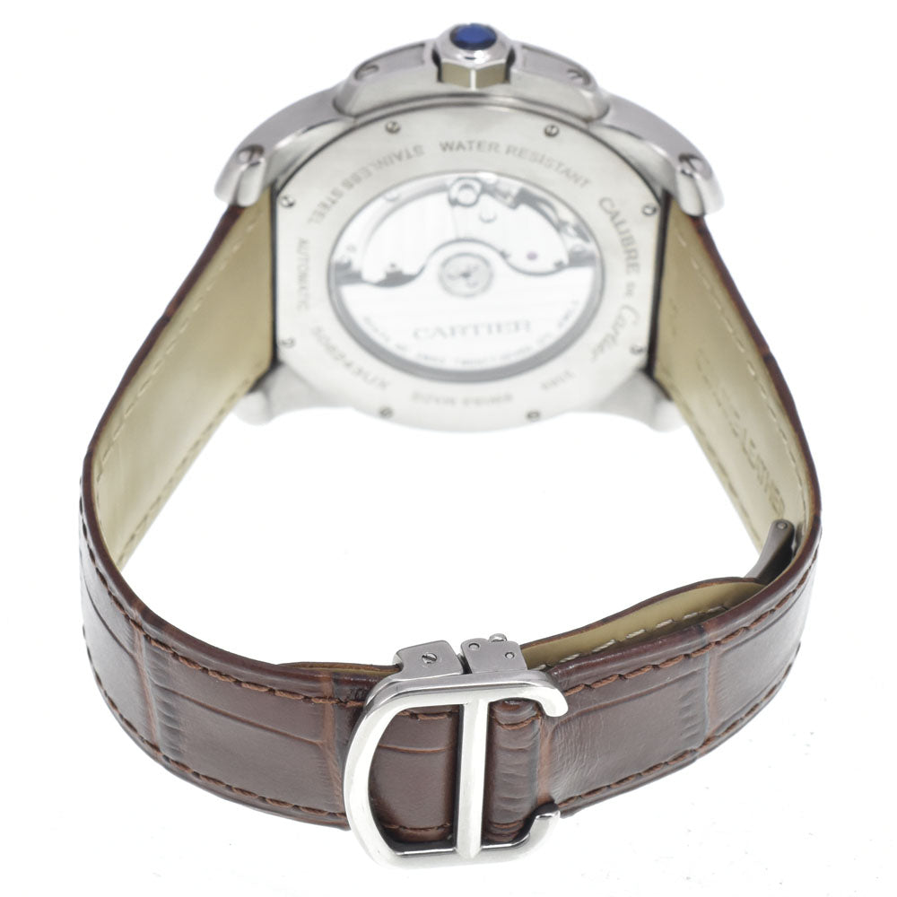 CARTIER Calibur de Cartier W7100037 Small second date Silver Dial Automatic Men's
 Watch N#151249