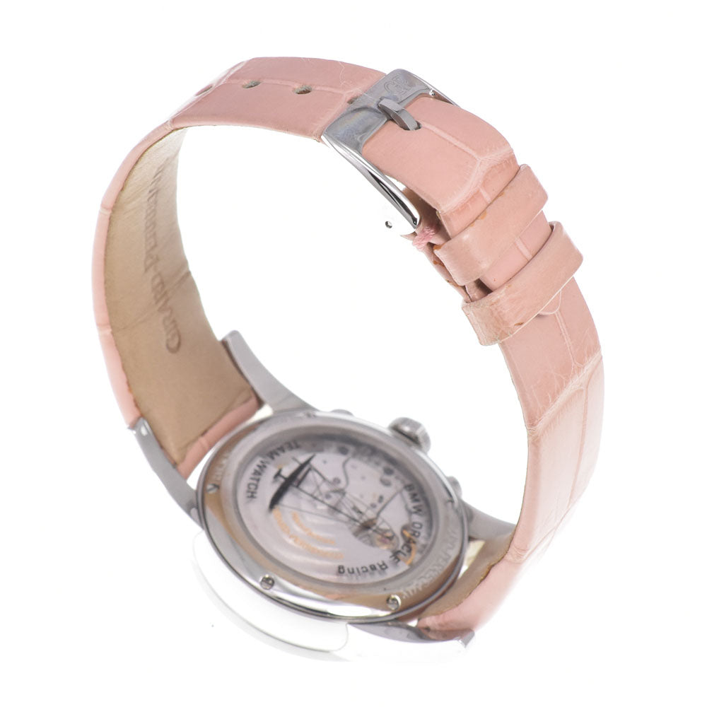 with paper GIRARD-PERREGAUX BMW Oracle Racing 80440D11A712-0 Diamond Bezel white Dial Automatic Ladies
 Watch N#151252