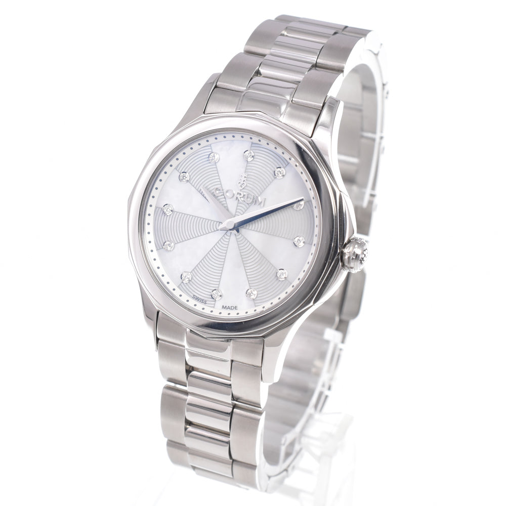 with paper CORUM Admiral's Cup Legend 020.100.20/V200 PN09 White shell Dial Quartz Ladies
 Watch N#151253
