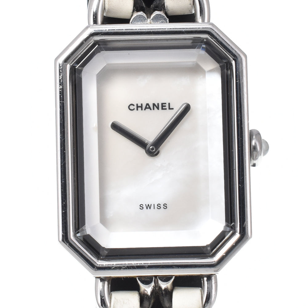 with paper CHANEL Premiere L H1639 White shell Dial Quartz Ladies
 Watch M#151257