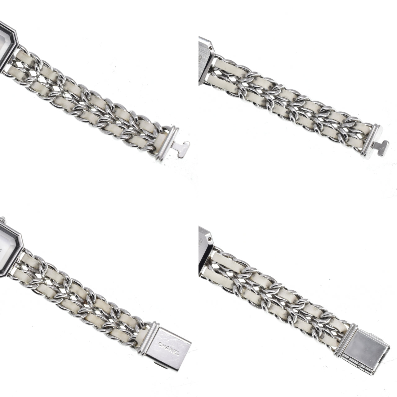 with paper CHANEL Premiere L H1639 White shell Dial Quartz Ladies
 Watch M#151257