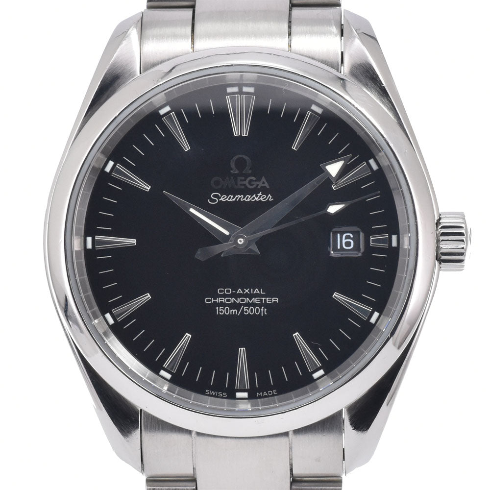 with paper OMEGA SeamasterAqua Terra 2503.50 Date black Dial Automatic Men's
 Watch N#151259