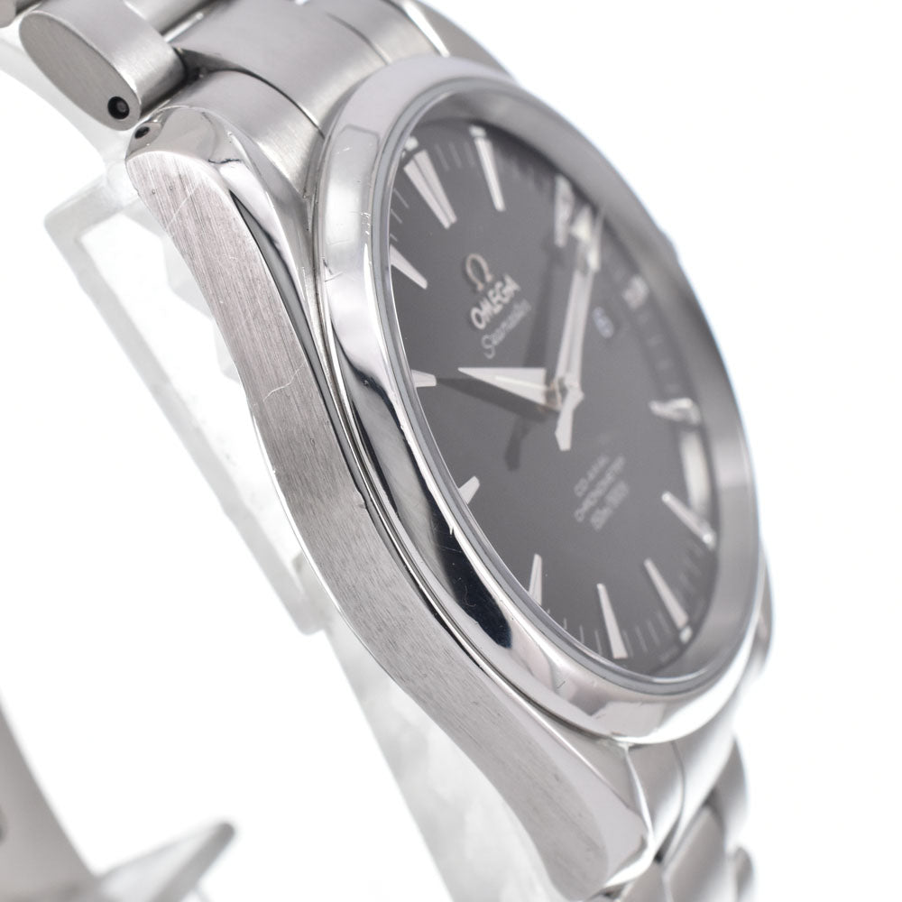 with paper OMEGA SeamasterAqua Terra 2503.50 Date black Dial Automatic Men's
 Watch N#151259