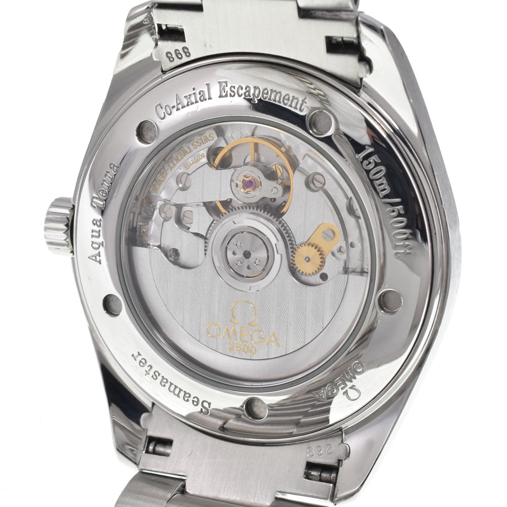 with paper OMEGA SeamasterAqua Terra 2503.50 Date black Dial Automatic Men's
 Watch N#151259
