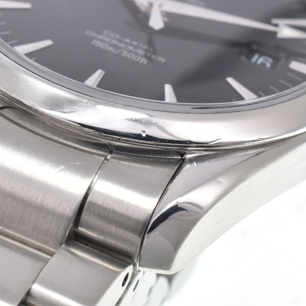 with paper OMEGA SeamasterAqua Terra 2503.50 Date black Dial Automatic Men's
 Watch N#151259