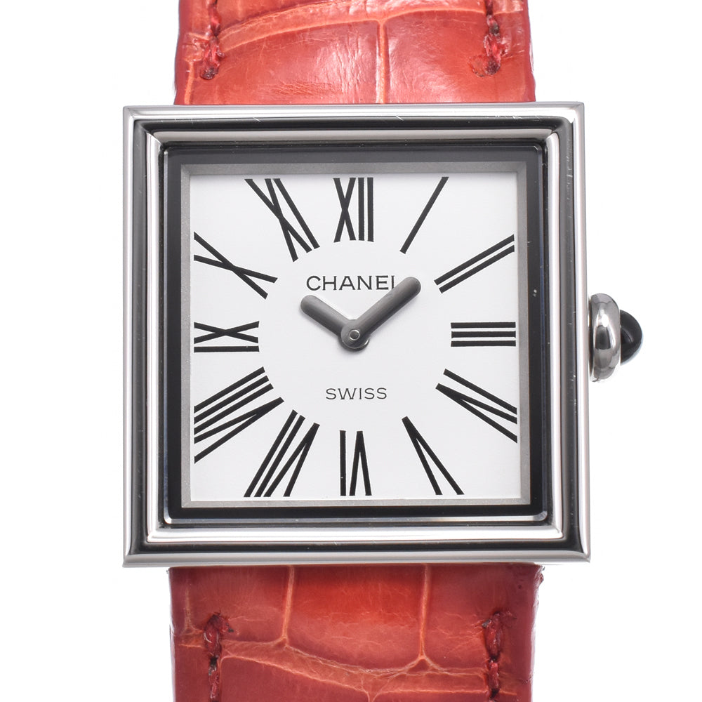 CHANEL Mademoiselle H1666 white Dial Quartz Ladies
 Watch N#151260