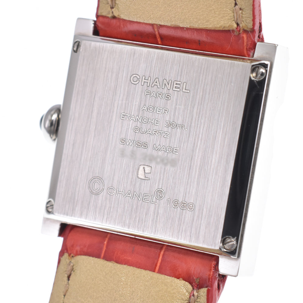 CHANEL Mademoiselle H1666 white Dial Quartz Ladies
 Watch N#151260