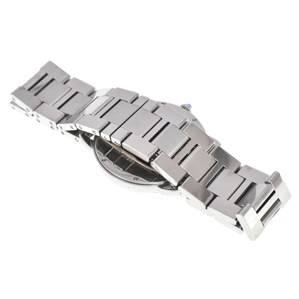 with paper CARTIER Ronde Solo LM W6701005 Date Silver Dial Quartz Men's
 Watch M#151265